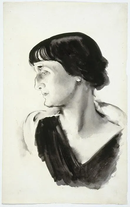 Portrait of Anna Akhmatova